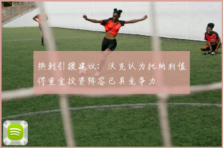 热刺引援建议：沃克认为托纳利值得重金投资阵容已具竞争力