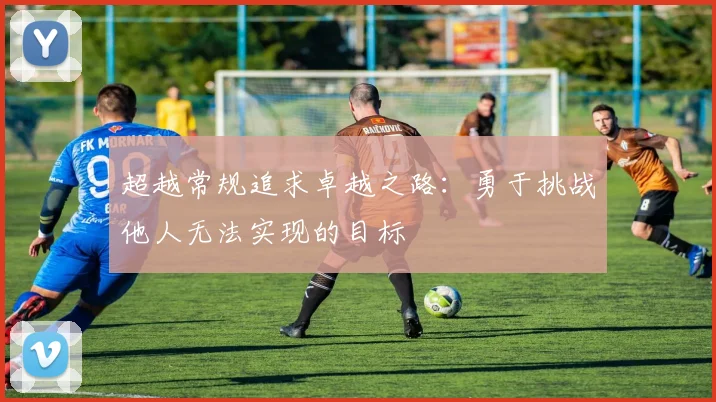 超越常规追求卓越之路：勇于挑战他人无法实现的目标